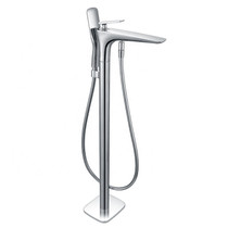 Royal Elegance Freestanding Tub Filler in Chrome