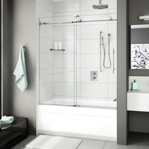 Fleurco K2 Tub Enclosure Sliding Door in Modern Design