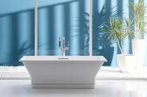 Kohler 67-Inch Freestanding Soaking Tub with Center Drain
