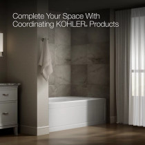 Kohler Windward® 72" x 42" alcove bath, left drain
