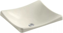 Kohler DemiLav 18-1/4" Enameled Cast Iron Wading Pool Bathroom Sink