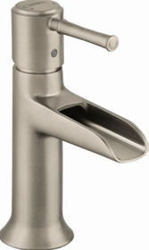 Hansgrohe Talis C 1.2 GPM Single Hole Bathroom Faucet with EcoRight and ComfortZone Technologies - Drain Assembly Included