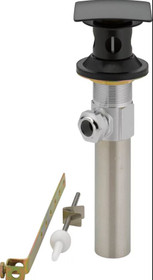 Delta Square Push Pop-Up Drain with Overflow