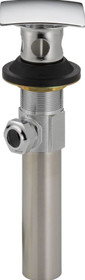 Delta Square Push Pop-Up Drain with Overflow