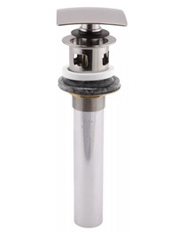 Delta Square Push Pop-Up Drain Assembly With Overflow