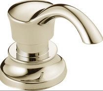 Delta Cassidy 3-1/2" Soap / Lotion Dispenser and Bottle