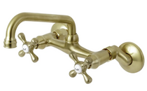 Kingston 1.8 GPM Wall Mounted Bridge Kitchen Faucet