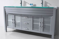 Royal Juno 60 inch  Gray  Double Sink Vanity  **New Arrival