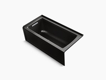 KOHLER Underscore 60 in. x 30 in. Soaking Bathtub with Left-Hand