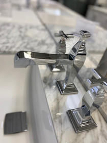 Cavalli BellaDonna  Widespread Lavatory Faucet In Chrome with Crossbar Handles