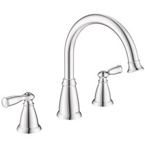 Moen  Banbury Chrome Two-Handle High Arc Roman Tub Faucet