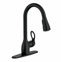 Moen Kleo One-Handle Pulldown Kitchen Faucet Matte Black