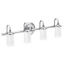 Moen Belfield Chrome Four Globe Bath Light