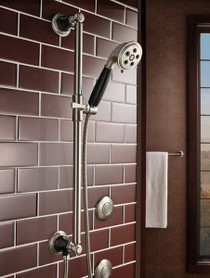 Brizo MAX HydraChoice™ Massaging Spray Head with H2Okinetic® Technology in Luxe Nickel