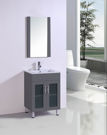 Royal Jane 30 inch Bathroom Vanity in Gray