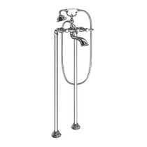 Moen Chrome Two-Handle Tub Filler Includes Hand Shower