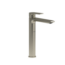 Riobel Reflet Long Single Hole Lavatory Faucet No Drain Brushed Nickel