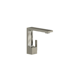 Riobel Reflet Single Hole Lavatory Faucet No Drain Brushed Nickel