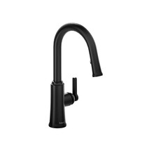 Riobel Trattoria Kitchen Faucet with Spray Matte Black Finish