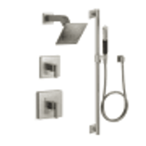 Kohler Loure Rite-Temp Pressure Balanced Shower System with Shower Head and Hand Shower BN