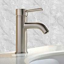 Lily Single Lever Basin Faucet Brushed Nickel