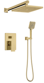Royal Sedona Two-Way Shower System w/ Handheld in Brushed Gold 