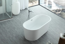 Royal Colorado 59 inch Freestanding Bathtub White - Builder Special 