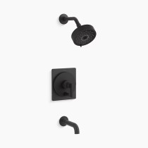 KOHLER  Castia™ by Studio McGee Rite-Temp® bath and shower trim kit, 2.5 gpm - Matte Black