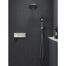 Kohler Statement and Anthem Thermostatic Shower System with Shower Head, Hand Shower, and Push-Button Integrated Volume Controls 2.5 gpm - Polished Chrome