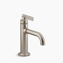KOHLER Castia™ by Studio McGee Single-handle bathroom sink faucet, 1.0 gpm - Vibrant Brushed Nickel