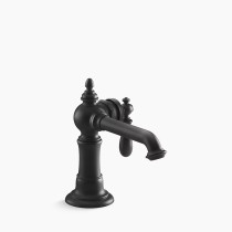 KOHLER Artifacts® Single-handle bathroom sink faucet, 1.2 gpm - Matte Black