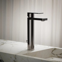KOHLER Parallel® Tall single-handle bathroom sink faucet, 1.2 gpm - Vibrant Titanium