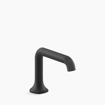 KOHLER Occasion® Bathroom sink faucet spout with Straight design, 1.2 gpm - Matte Black