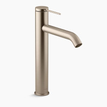 KOHLER Components® Tall single-handle bathroom sink faucet, 1.2 gpm - Vibrant Brushed Bronze