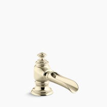 KOHLER Artifacts® with Flume design Bathroom sink faucet spout with Flume design, 1.2 gpm - Vibrant French Gold