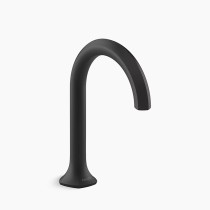 KOHLER Occasion® Bathroom sink faucet spout with Cane design, 1.2 gpm - Matte Black