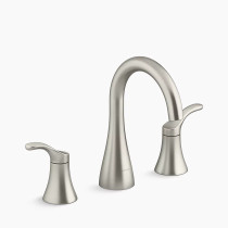 KOHLER Simplice® Widespread bathroom sink faucet, 1.0 gpm - Vibrant Brushed Nickel
