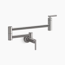 KOHLER Wall-mount pot filler 5.2 gpm - Vibrant Titanium