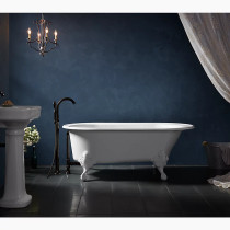 Kohler Iron Works® Historic™ 66" x 36" freestanding bath - White