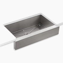 Kohler Vault™ 35-1/2" undermount single-bowl farmhouse kitchen sink