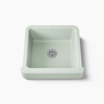 Kohler Whitehaven® 23-1/2" undermount single-bowl farmhouse kitchen sink -Aspen Green