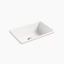 Kohler Iron/Tones® 27" top-/undermount single-bowl kitchen sink - Sea Salt