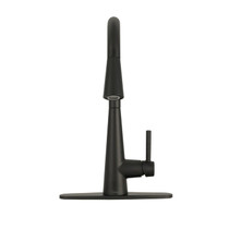 Moen Sleek Matte Black One-Handle High Arc Pulldown Kitchen Faucet