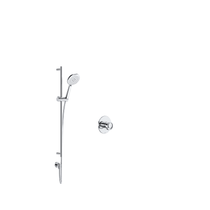 Rohl Eclissi Pressure Balanced Shower System with Hand Shower, Slide Bar, and Valve Trim - Polished Chrome