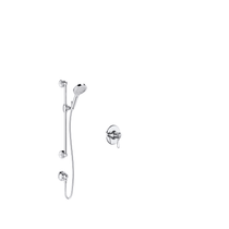 Rohl Palladian Pressure Balanced Shower System with Hand Shower and Valve Trim - Polished Chrome