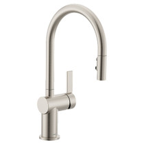 Moen Cia Spot Resist Stainless One Handle High Arc Pulldown Kitchen Faucet