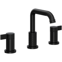 Rohl Tenerife 1.2 GPM Widespread Bathroom Faucet - Matte Black