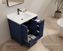 Royal Hollywood 32 inch Navy Bathroom Vanity 