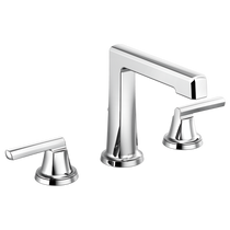 Brizo Levoir® Widespread Lavatory Faucet with High Spout - Less Handles 1.2 GPM - Low Lever Handle - Polished Chrome