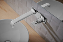 Brizo Allaria 1.2 GPM Wall Faucet – Polished Chrome